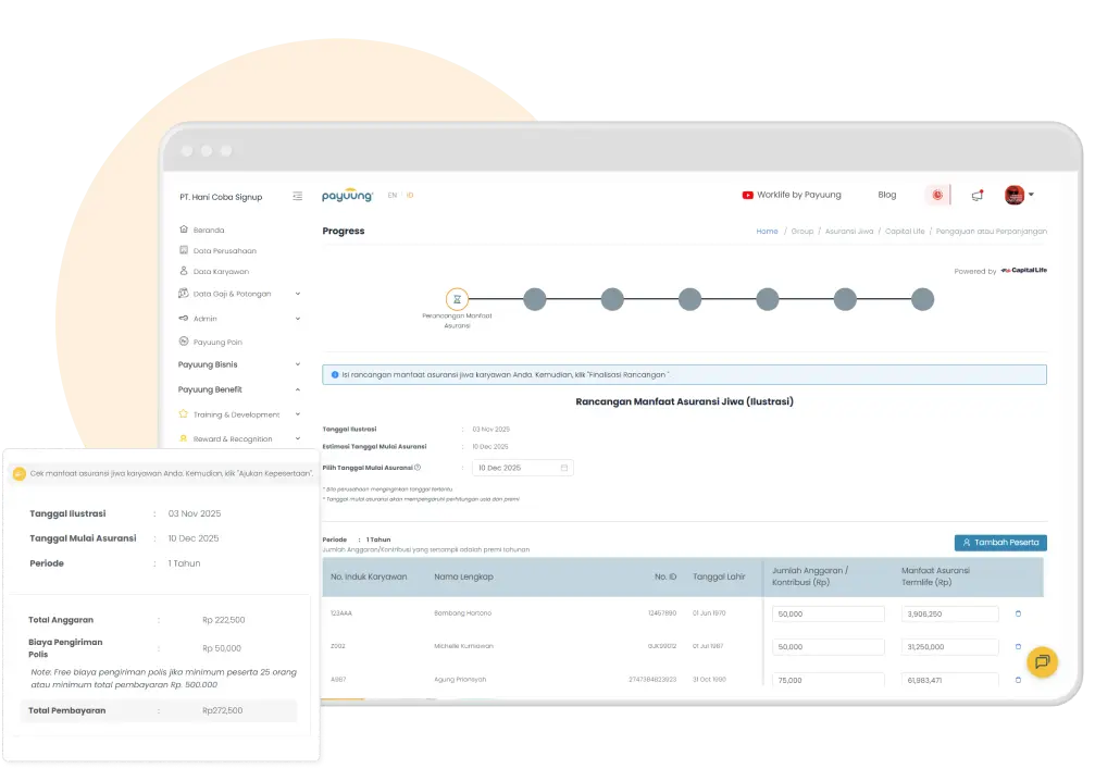 Asuransi Jiwa dan Kecelakaan Karyawan
